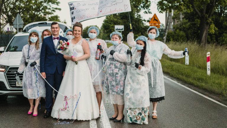 Ślub pielęgniarki i ratownika – Natalia i Radek