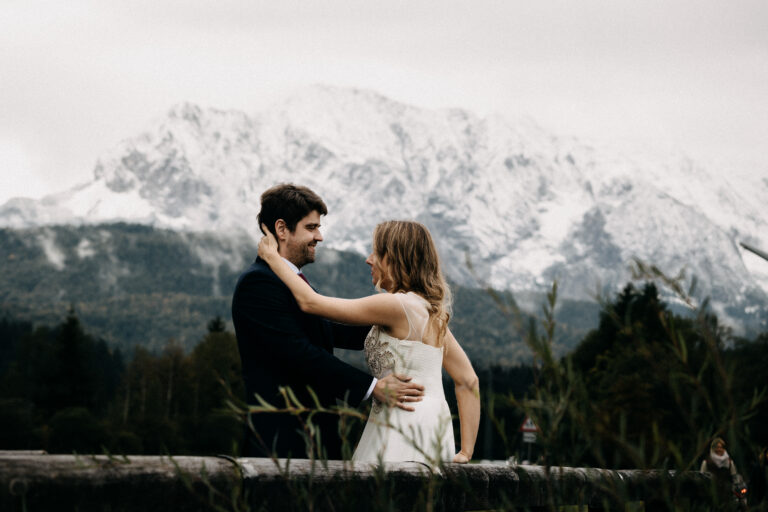 Zagraniczna sesja ślubna w Alpach – Dorota i Michael